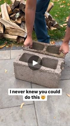 79K views · 1.6K reactions | Smart wood stacking hack! 🔥 | Smart wood stacking hack! 🔥 

#holidayseason #lifehacks #winterwonderland #tipsandtricks This original video was produced by Network Media, LLC and Randy... | By Life with Coco | Facebook Life With Coco, Outdoor Fire Pit Area, Wood Stacking, Wood Pile, Patio Designs, Garden Stuff, Backyard Bbq, Backyard Patio Designs, Original Video