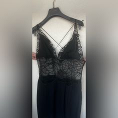 This Is A Black Tom Ford Lingerie Dress, Brand New Never Worn, Has The Tag Still On. It’s Very Sexy And Lightweight Perfect For Your Significant Other! Size 40 Evening Dresses With Built-in Underwire Bra, Elegant Evening Dress With Lined Body, Lined Body Camisole For Night Out, Elegant Camisole For Night Out, Black Toms, Lingerie Dress, Black Lingerie, Significant Other, Dress Brands