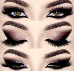 Dark Makeup Wedding Looks, Dark Makeup Looks For Hooded Eyes, Pretty Gothic Makeup, Goth Bridesmaid Makeup, Dark And Moody Bridal Makeup, Witchy Smokey Eye Makeup, Dramatic Dark Makeup, Classic Smokey Eye Makeup, Eyeshadow Looks For Pale Skin