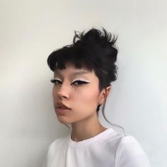 Inspo Makeup, Alt Makeup, Retro Makeup, Swag Makeup, Alternative Makeup, Face Beat, Art Makeup, Edgy Makeup, Fancy Makeup