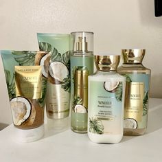 Bath And Body Works Waikiki Beach Coconut Waikiki Beach Coconut, Her Perfume, Beach Coconut, Bath N Body Works, Bath And Body Work, Bath And Body Works Perfume, Body Smells, Body Care Products