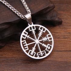 Runic Compass, Viking Symbol, Warrior Necklace, Nordic Runes, Viking Bracelet, Lovers Necklace, Viking Symbols, Symbol Necklace, Viking Necklace