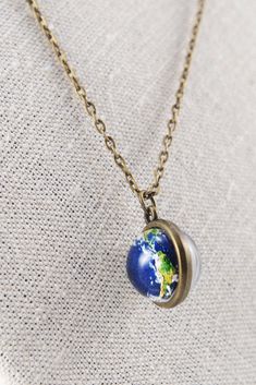 Two sided Earth necklace Globe pendants Space Planet jewelry Solar System Tiny Necklace Blue Earth Pendant Space Necklace gift for her # NewJewelleryStory #Earth #necklace #Globe #pendants #Space #Planet #jewelry #Solar Earth Necklace, Planet Jewelry, Space Necklace, Tiny Necklace, Blue Earth, Memorial Necklace, Tree Necklace, Photo Locket, Globe Pendant