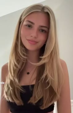 Long Hair With Layers Haircut, Haircuts To Get For Straight Hair, Haircut Inspo Long Layers, Long Layers Face Framing Pieces, Blonde Hair With Layers And Face Framing, Hair Inspo Down, Layers On Blonde Hair, Blonde Hair With Face Framing Layers, Haircuts For 13 Year Girl