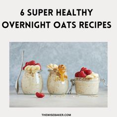 What Are Overnight Oats, Healthy Overnight Oats, Overnight Oats Recipes, Peanut Butter Overnight Oats, Overnight Oats Recipe Healthy, Overnight Oats Healthy, Banana Walnut, Breakfast Routine, Dessert Dips