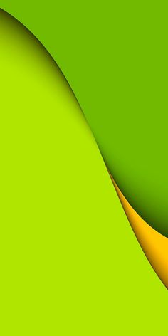 an abstract green and yellow background with wavy lines on the bottom right half of the image