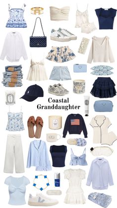 Costal Beach Outfits, Rhode Island Outfits Summer, Costal Outfit Ideas, Costal Outfits Casual, Coastal Granddaughter Clothes, East Coast Outfits, Cape Cod Outfit Summer, Summer Trip Outfits, Seaside Outfits