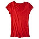 $13 from Target, for girls, to go with white capri jeans Scoop Neck Tee