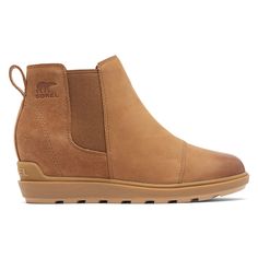 Made to throw on and go, thes effortless EVIE Pull-On bootie is a natural choice. Its waterproof suede upper protects, while a cushioned EVA footbed and rubber grip sole offer the utmost in comfort and traction. $79.97 Sorel Evie, Chelsea Boot Women, Chelsea Boots Women, Wedge Ankle Boots, Sorel Womens, Taffy, Suede Material, Chelsea Boot, Kids Boots