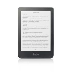 the kobo kindle is shown on a white background