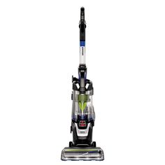 the upright vacuum is clean and ready to use