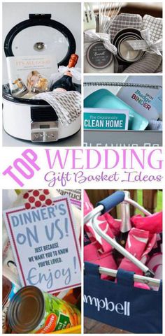 the top wedding gift basket ideas