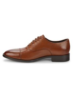 Leather Upper Almond Cap Toe Lace-Up Vamp Lining: Leather & Textile Synthetic Sole Imported. Center Core - M Core Shoes > Saks Off 5th. Cole Haan. Color: British Tan. Size: 9. Leather Oxford Shoes, Cole Haan, Shoe Sale, Oxford Shoes, Oxford, Dress Shoes, Leather Upper, Lace Up, Leather