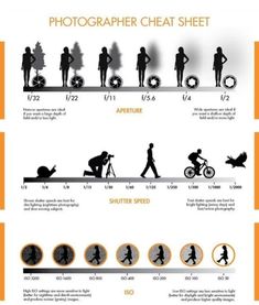 an info sheet showing the different types of people in silhouettes and their shadow images