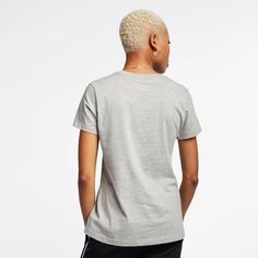 NIKE | Women's Sportswear Essential T-Shirt – Tops And Bottoms USA Essential T Shirt, Nike Tracksuit, Adidas Tracksuit, Converse New, Women's Sportswear, Nike Tech, Shorts With Tights, Sportswear Women, Denim Pant