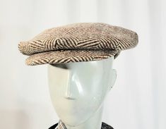 "Retro flat cap Cozy wool flat cap with ear flaps that could be worn down.  Thick isolation, great for winter  This cap will suit your wardrobe no matter what your age or occasion  The hat is a small size ( 19\" to 21\")great for kids, women or men .(men size XS to S) Lined  Earflaps  STYLE BUILT CAP COMPANY  TORONTO CANADA  SIZE 6 1/4 ( 21 INCHES) GREAT VINTAGE CONDITION" Tiny Tim, Newsboy Hat, Vintage Flats, News Boy Hat, Newsboy Cap, Flat Cap, Toronto Canada, Caps Hats, Accessories Hats