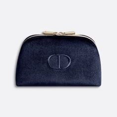 Dior Makeup Pouch, Navy Makeup, Dior Pouch, Christian Dior Makeup, Dior Blush, Beauty Pouch, Dior Cosmetics, Make Up Pouch, Dior Perfume