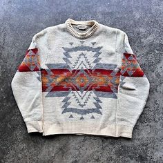 <p> Brand: Pendleton</p><p>Item: Sweater</p><p>Size: Mens Medium</p><p>(Measurements are in pictures to help with sizing)</p><p>Condition: Pre-Owned (See pictures for further details)</p><p>Shipping: This item will be shipped out within 1-4 days of purchase.</p><br /><p>Check out the rest of my eBay page for similar great deals!!</p><br /><p>We would love to hear how your experience buying with us went. Be sure to leave your feedback once you secure your item!</p> Aztec Clothing, Chief Joseph, Aztec Print Sweater, Pendleton Sweater, Aztec Sweater, Oversized Turtleneck, Men's Sweaters, Summer Fashion Dresses, Print Sweater