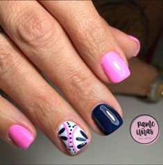 Short Acrylic Nail Designs For Summer Cute Art Ideas, Fingernail And Toenail Combinations, 2 Finger Nail Design, Spring Toenail Designs, Spring Dipped Nails, Cute Summer Dip Nails, Fun Spring Nail Art, Spring Toe Nail Colors Pedicures, Spring Fingernails