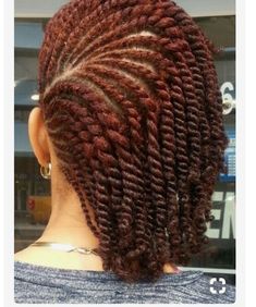 Natural hair style Cornrows Updo, Flat Twist Hairstyles, Cabello Afro Natural, New Natural Hairstyles, Flat Twist Updo, Twisted Hair, Natural Hair Twists, Twist Styles