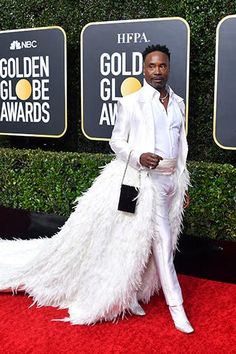 Men Red Carpet Looks, Billy Porter, Prom Outfit Ideas, Golden Globes Red Carpet, Red Carpet Outfits, Adornos Halloween, Red Carpet Gowns, Kendall Jenner Outfits, Prom Outfits