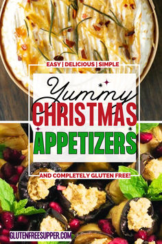 Two photos of christmas appetizers. Make Ahead Holiday Appetizers, Make Ahead Christmas Appetizers, Barbecue Meatballs, Holiday Appetizers Christmas, Wallpaper Food, Holiday Appetizers Easy, Holiday Appetizers Recipes, Christmas Appetizers Party, Make Ahead Appetizers