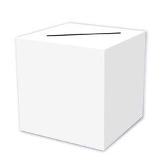 a white box with a black line on the top is shown in front of a white background