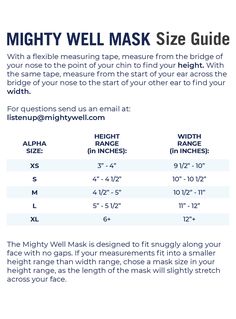 FSA / HSA ELIGIBLE All Sales Final | Size Chart Support yourself, or a Friend in the Fight with our Mighty Well Mask care kit; it has everything needed to be more comfortable, prepared, and confident anywhere. This care kit includes: 6 Mighty Well Masks Six masks in four versatile colors - a new mask for almost every day of the week. Made from the same battle-tested antimicrobial fabric technology that patients and caregivers love with our PICCPerfect®, the Mighty Well Mask is a reusable, all-da Face Sweating, Health Savings Account, Best Masks, Back To Basics, Big Adventure, The Mighty, Blush Color, Mask Making, Health Remedies