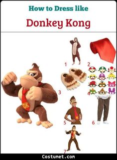 how to dress like donkey kong