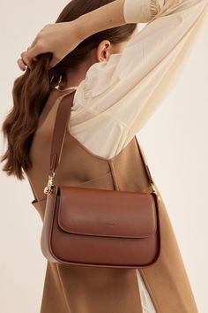 ◆ CROSSBODY BAG LEATHER ◆ Welcome to our collection of high-quality crossbody leather bags, exclusively available on Etsy! This minimalistic crossbody leather bag is a must-have for anyone who values both style and functionality. Our crossbody leather bag is masterfully handcrafted from the finest leather materials, ensuring a bag that is both durable and stylish. The rich brown hue of the leather gives it an elegant look that is perfect for any outfit or occasion. Also, this crossbody leather b Luxury Classic Bag Strap For Everyday Use, Leather Shoulder Bags For Women, Luxury Brown Shoulder Strap For Everyday Use, Luxury Brown Saddle Bag With Main Compartment, Bags Crossbody Casual, Small Brown Bag, Bag For Women Handbags, Luxury Everyday Baguette Bag With Phone Holder, Luxury Brown Baguette Bag For Mobile Phone