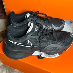 W Nike Air Zoom Superrep 3 Black/White- Black-Anthracite Size 8 Nike Air Zoom Superrep 3, Nike Air Zoom Superrep, Air Zoom, Nike Air Zoom, Nike Black, Black Nikes, Nike Shoes, Nike Women, Nike Air