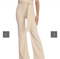 Beautiful Windsor Dress Pants, New With Tags Size L And M Beige Pants For Night Out In Spring, Elegant Beige Bottoms For Date Night, Fitted Beige Bottoms For Date Night, Beige Fitted Bottoms For Date Night, Beige Bottoms For Date Night In Spring, Casual Beige Bottoms For Date Night, Chic Beige Bottoms For Date Night, Formal Pant Suits, Formal Pant