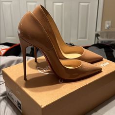 Worn Twice And Had Sole Reinforced. Perfect Condition. Comes With Dust Bag And Receipt. Louboutin So Kate, Christian Louboutin So Kate, My Shopping List, So Kate, Louboutin Shoes, Christian Louboutin Shoes, Shopping List, Shoes Women Heels, Christian Louboutin