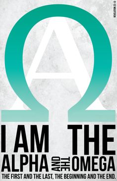 the poster for i am the alphia and the omega, which is also