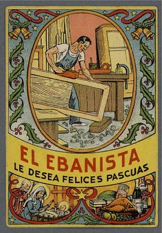 an advertisement for the spanish food company el banistaa, featuring a woman working on a