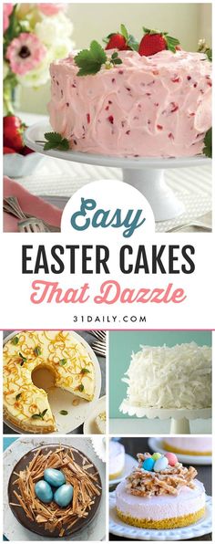 easy easter cakes that don't look like they came out of the oven