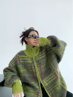 Knit Wear Outfit, Knitwear Outfit, Cardigan Oversized, Outer Jacket, Oversize Knit, Mohair Sweater, Krakow, One Piece Dress, T Shirt Vest