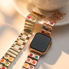 This Watch Bands & Straps item by RadiantJWCo has 196 favorites from Etsy shoppers. Ships from United Kingdom. Listed on Dec 25, 2024 Apple Watch Series 9 Bands, Cool Apple Watch Bands, Modern Multicolor Watch Bands As Gifts, Apple Watch Styling, Bracelet Stack With Apple Watch, Apple Watch Bracelet Stack, Apple Watch Bands Aesthetic, Apple Watch Straps Women, Apple Watch Aesthetic