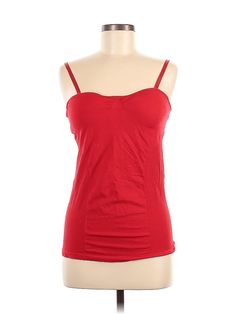 Assorted Brands Tank Top Size: One Size Red Tops - used. 92% NYLON, 8% SPANDEX, Strapless, | Tank Top Red Strapless Tops - Used Red Stretch Camisole With Built-in Bra, Red Strapless Tops With Built-in Bra, Strapless Tank Top, Red Tank Top, Red Tops, Red Tank Tops, Red Tank, Strapless Tops, Red Top