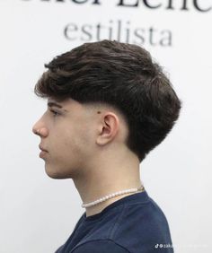 Male Haircuts Straight Thick Hair, Mullet Hair Hombre, Fluffy Edgar Haircut, Mullet Taper, Burst Fade Haircut, Fluffy Edgar, Corte Mullet, Edgar Haircut, Mens Haircuts Thick Hair