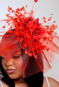 Facinators Wedding Hairstyles, Hair Fascinators, Fascinator Hats Wedding, African Hair Wrap, Bridal Fascinator