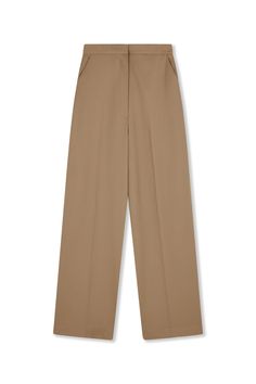 Our wide leg khaki tailored trousers are made of 100% wool, woven in Yorkshire. The trouser features creased fronts, slanted entry front pockets, invisible front closure and are lined to the knee in sustainable lining. The internal waistband and fly features a bias binding finish. They can be worn as a full suit with the matching Khaki Single Breasted Blazer. Wide Legs Pants, Khaki Trousers, Single Breasted Blazer, Womens Khakis, Loose Trousers, Bias Binding, Single Breasted Jacket, Breasted Blazer, Trouser Suits