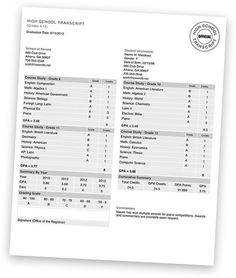 a white paper with the words high school transportation written in black and white on it