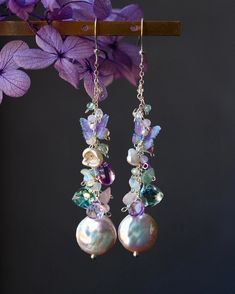 Baroque / Amethyst / Fresh Green Quartz Butterfly Charm Silver Handmade Assorted Gemstone Dangle Earrings // Unique Deign Boutique Gift - Etsy Dainty Gemstone Jewelry, Garnet Jewelry, Natural High, Work Jewelry, Gemstone Jewelry Handmade, Green Quartz, Earrings Unique, Themed Jewelry, Butterfly Charm