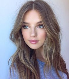 2018 Hairstyles, Hair Color For Fair Skin, Brunette Ombre, Dark Blonde Hair, Ombré Hair, Long Brown Hair, Brown Blonde Hair