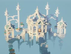 an image of a futuristic city made out of legos