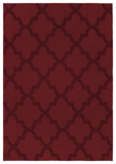 PRICES MAY VARY. Polypropylene Vacuum regularly without the beater bar and spot clean spills with mild soap and water. Made in the USA Non Slip Latex Backing 100% Polypropylene Color may slightly vary from photograph Dorm Rugs, Red Area Rugs, Quatrefoil Pattern, Color Representation, Casual Decor, Chili Red, Living Dining, Spot Cleaner, White Area Rug