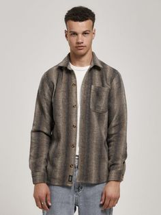 Prairie Long Sleeve Flannel - Dark Charcoal