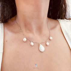 freshwater pearl pendant necklace Baroque Pearls Necklace, Bridal Pearl Necklace, Pearls Necklace, Teardrop Pendant, Pearl Pendant Necklace, Fine Jewelry Collection, Bridal Necklace, Baroque Pearls, Pearl Pendant