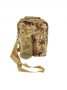 Wildwest Design    Crossbody Purse  . This bag features 2 large zipper compartments   and a removable strap. Comes with a mesh water bottle pocket.      Matches# P1022-2, T13-2, T16., T19., T22., BP5112D, BP506D, F303D, TB3015 Travel Backpack With Water Bottle Pocket, Crossbody Purse, Purses Crossbody, Water Bottle, Purse, Mesh, Zipper, Water, Design